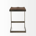 Mercana Kiran 17" x 17" x 26" Solid Wood Stool