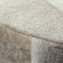 Mercana Zahavi 36" x 36" x 16" Leather,Metal Ottoman