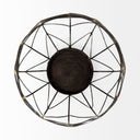 Mercana Petiole 8.3" x 8.3" x 16.1" Metal Candle Holder