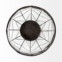 Mercana Petiole 10.8" x 10.8" x 24.2" Metal Candle Holder