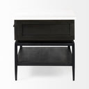 Mercana Divina 22" x 22" x 22" Solid Wood Side Table