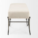Mercana Ayla 55" x 19.8" x 20.5" Metal Bench
