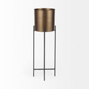 Mercana Sowerberry 10.8" x 10.8" x 33.1" Metal Pot