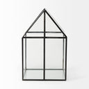 Mercana Sikes 10" x 10" x 16.1" Glass Box