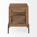 Mercana Arelius 20" x 18.8" x 26" Solid Wood Side Table