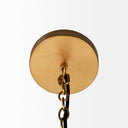 Mercana Campanile 16" x 16" x 27" Metal Pendant Lighting