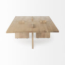 Mercana Aida 56" x 34" x 15.5" Solid Wood Coffee Table
