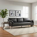 Mercana Cochrane 82" x 33" x 32" Genuine Leather Standard Sofa