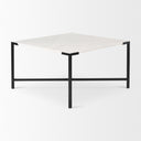 Mercana Lucas 30" x 30" x 17" Metal Coffee Table