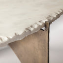 Mercana Reinhold 49" x 49" x 17" Stone Coffee Table