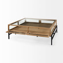 Mercana Arelius 43.5" x 43.5" x 15" Coffee Table
