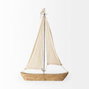 Mercana Tartane 22" x 2.3" x 32" Solid Wood Decorative Object