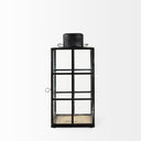 Mercana Gamfield 6.1" x 6.1" x 13.4" Metal Lantern