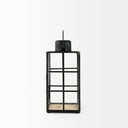 Mercana Gamfield 6.1" x 6.1" x 13.4" Metal Lantern