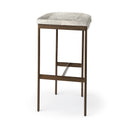 Mercana Millie 16.8" x 17.8" x 30" Metal Stool