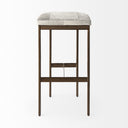Mercana Millie 16.8" x 17.8" x 30" Metal Stool