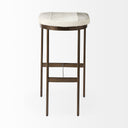 Mercana Millie 16.8" x 17.8" x 30" Metal Stool