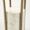 Mercana Jacinta 21" x 21" x 24" Metal Side Table