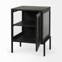 Mercana Arelius 20" x 18.8" x 26" Solid Wood Side Table