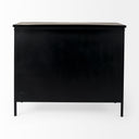 Mercana Aurelia 40.5" x 16" x 33" Glass,Iron Accent Cabinet