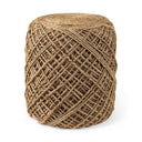Mercana Allium 15.8" x 15.8" x 17.8" Jute Pouf