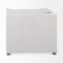 Mercana Valence 37.8" x 38.6" x 28.3" Wood Corner Sectional