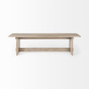 Mercana Aida 66" x 16" x 18" Solid Wood Bench