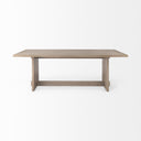 Mercana Aida 84" x 42" x 30" Solid Wood Dining Table