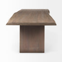 Mercana Konstantin 94" x 40" x 30" Solid Wood Dining Table