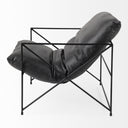 Mercana Leonidas 29.5" x 28.3" x 35.4" Fabric Side Chair