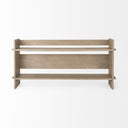 Mercana Aida 76" x 16" x 36" Solid Wood Console Table