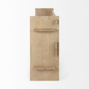 Mercana Aida 76" x 16" x 36" Solid Wood Console Table