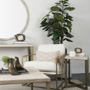 Mercana Watson 30" x 34.3" x 29.1" Iron Side Chair