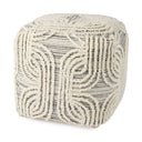Mercana Amaya 16" x 16" x 16" Pouf