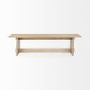 Mercana Aida 66" x 16" x 18" Solid Wood Bench