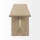 Mercana Aida 66" x 16" x 18" Solid Wood Bench