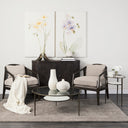 Mercana Felicity 36" x 36" x 16" Metal Coffee Table