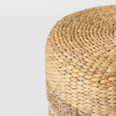 Mercana Maya 17.7" x 17.7" x 17.7" Seagrass Pouf - Round