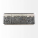 Mercana Roxdale 82" x 18" x 29" Iron Sideboard