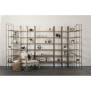 Mercana Taunton 80" x 10.5" x 90" Solid Wood Wall Shelf