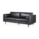 Mercana Svend 88" x 38" x 34" Genuine Leather Standard Sofa