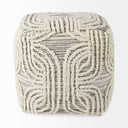 Mercana Amaya 16" x 16" x 16" Pouf