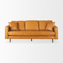 Mercana D'Arcy 88.2" x 36.6" x 33.9" Genuine Leather Standard Sofa