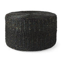 Mercana Dina 29.5" x 29.5" x 15.7" Water Hyacinth Pouf