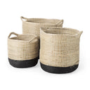 Mercana Maddie 15.7" x 15.7" x 17.3" Seagrass Basket