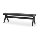 Mercana Arvin 59.1" x 17.7" x 18.1" Solid Wood Bench