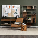 Mercana Morris 63" x 15" x 31" Wood Console Table