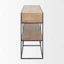 Mercana Morris 63" x 15" x 31" Iron Console Table