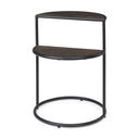 Mercana Arlo 18.8" x 18.8" x 24.4" Metal Side Table