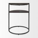Mercana Arlo 18.8" x 18.8" x 24.4" Metal Side Table